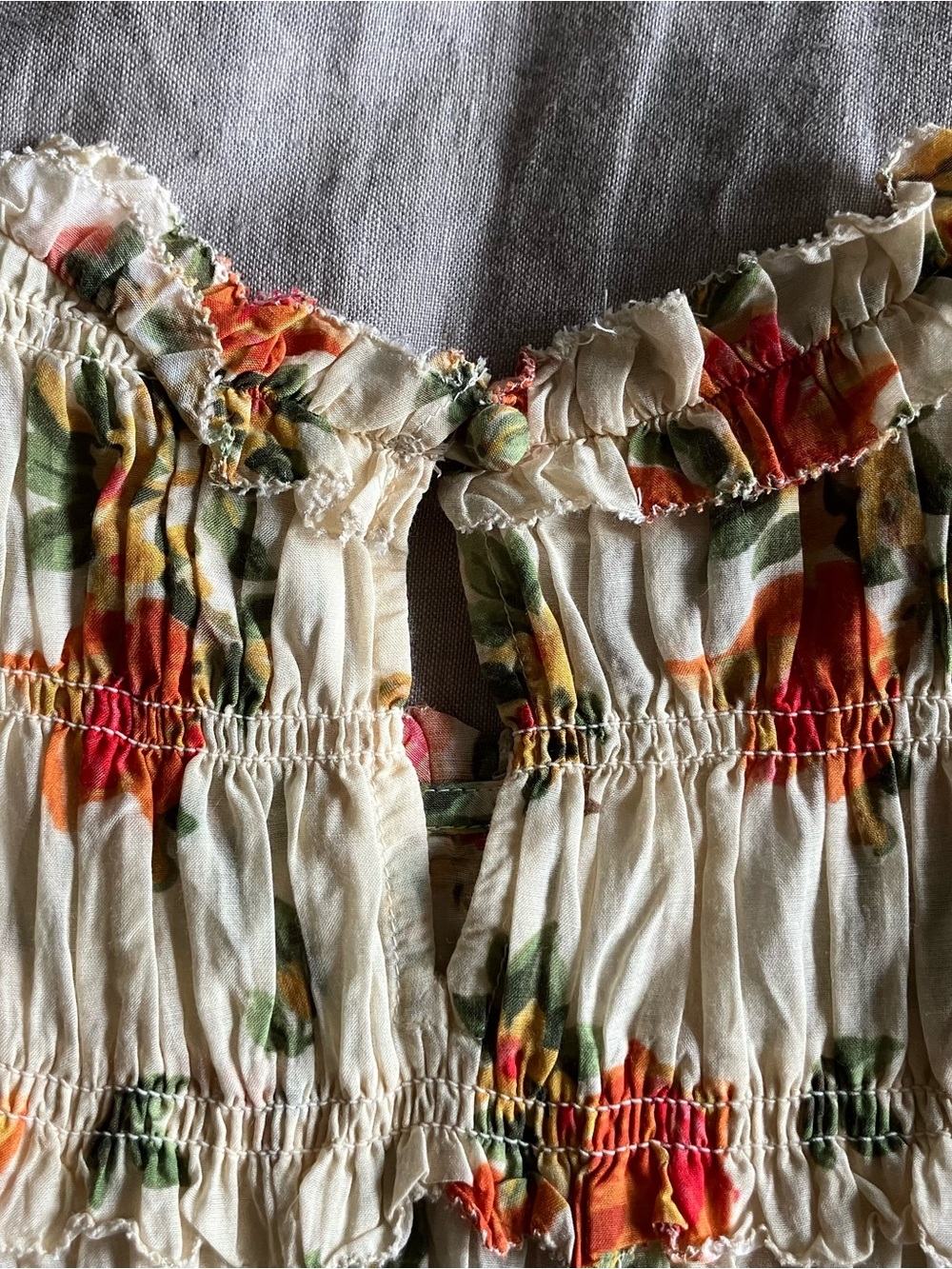 Dôen Martha Dress in Orangerie Floral - Size Small - Picture 9 of 13